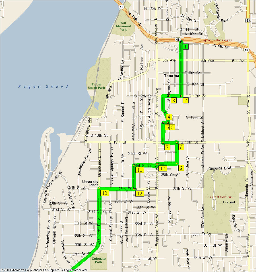 West Seattle to Olympia - Part 3-1